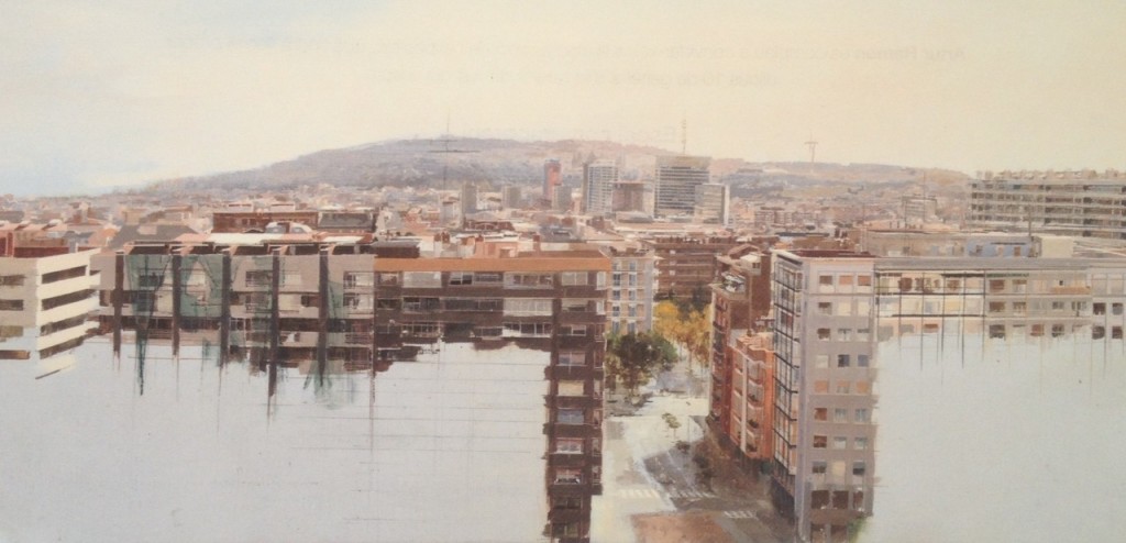Andres Moya - Serie Paisajes Urbanos n1 - Barcelona 2005